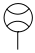 Symbol Flow rate
                      measuring instrument.svg