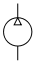 Symbol Pneumatics
                      pump.svg